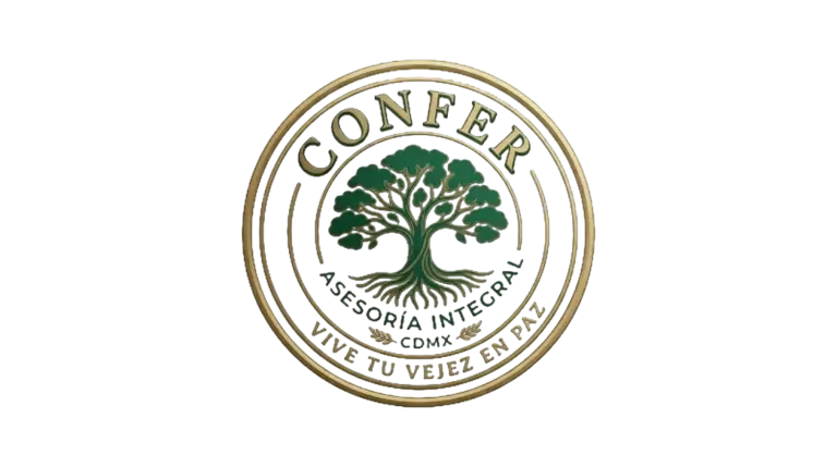 Logotipo de ConFer - Asesoría y acompañamiento a familias con abuelitos.